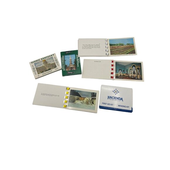 Travel Postcard Booklets Souvenirs Books Mini Lot of 6 Vintage Assorted USA - Picture 6 of 6
